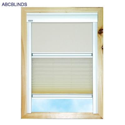 China Stops In Every Desired Position Easy To Mount Curtain Suppliers Of Sky Light Filtering Cellular Pleated Window Blinds for sale