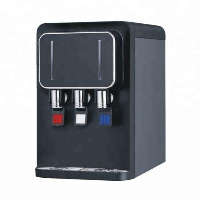 China Portable Hotel Desktop Mini Water Dispenser With Heating And Cooling Functions With Compressor Cooling for sale