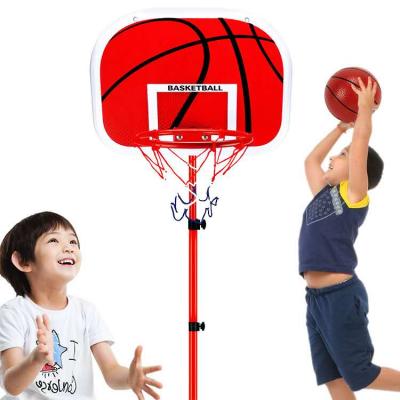 China For Kids Play Basketball Indoor Frame Adjustable Basketball Stand For Kids To Play Toy Basketball Set for sale