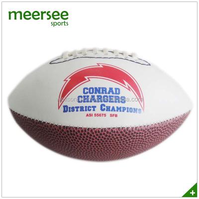 China Handwritten Machine Sewn US Football Outdoor Activity Promotional for sale