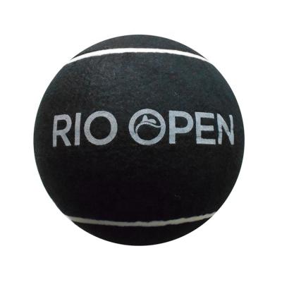 China Brand Promotional Puffy Polyester 5 Inch Large Tennis Ball Over Sized Large Tennis Ball for sale