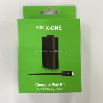 China Wholesale Charging and Playing Kit For Xbox One Controller For Xbox One Controller Battery Pack 1400mah for sale