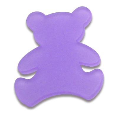 China Children's Acrylic DIY Decorative Hairpin Materials Cartoon Ornaments Handmade Jelly Bear Color Bear Accessories for sale