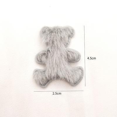 China Material Autumn and Winter Cartoon Plush DIY Accessories Headdress Materials Support Hair Accessories Clothing for sale