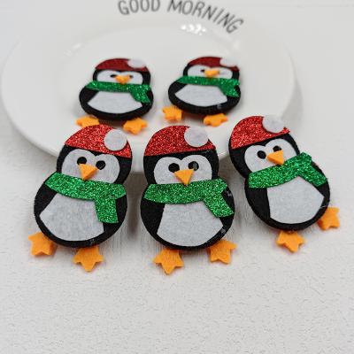 China Patch Penguin Patch DIY Accessories Clothing Accessories Movable Shell Decorative Leather Materials for sale