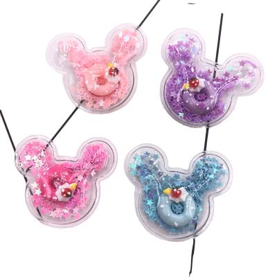 China Fantasy European and American quicksand DIY style PVC sequins children's hair tie animal hairpin accessories for sale