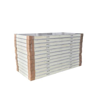 China PU Industrial Wall Panel For Cold Room Freezer Polyurethane Sandwich Insulation Panels for sale