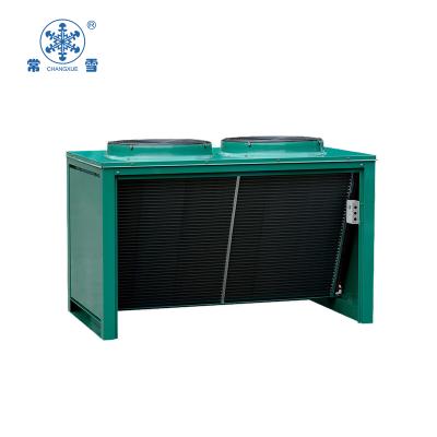 China Refrigeration Parts 2022 V Type Air Cooled Refrigeration Condenser For Cold Room for sale