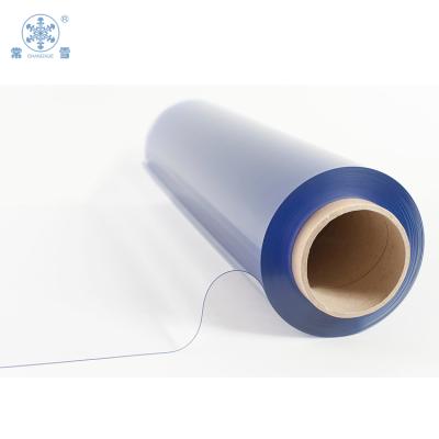 China Super Clear Transparent Crystal PVC Water Soluble Moisture Proof Soft Plastic Film for sale