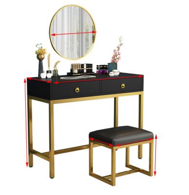 China Nordic modern simple and durable simple wind dressing table small family bedroom dressing table central institute of statistics for sale