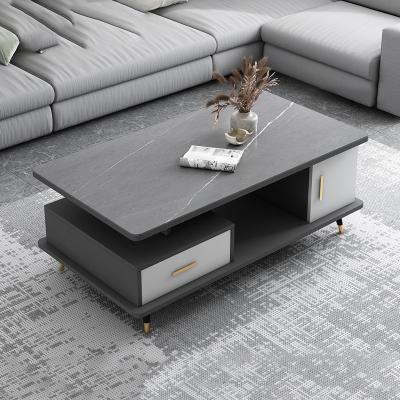 China Living Room Adjustable Home Modern Glass Furniture Office Coffee Table (Other) for sale