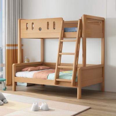 China Modern Solid Wood Double Beds Modern Children Kids Beds Twin Bunk Bed for sale