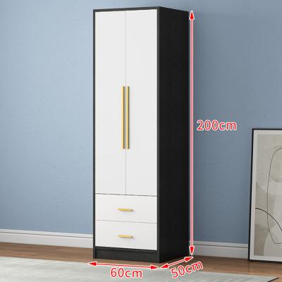 China Modern Custom Foldable Wooden Wardrobe Furniture Storage Cabinet Bedroom Combined Wardrobe for sale