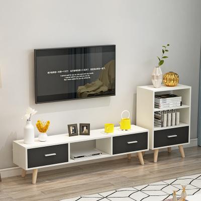 China Nordic Modern Living Room Adjustable Furniture TV Cabinet Minimalist TV Cabinet Wooden (Other) Style for sale