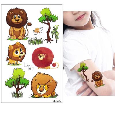 China OEM Cartoon Temporary Tattoo For Kids Waterproof Luminous Fake Temporary Tattoo Sticker for sale