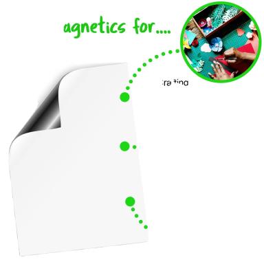 China Shape 0.8mm Dry Erase Plug Magnets Wrap Vinyl Soft White Fridge Magnetic Whiteboard Customized Magnetic Sticker For Wall for sale