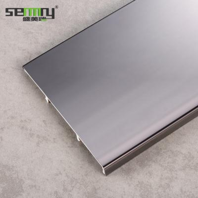 China Modern Stainless Steel Skirting Accessories Wholesale Stainless Steel Flooring Wall Skirting Trim for sale