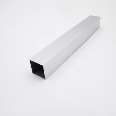 China Free Sample Modern Standard Rectangular Aluminum Profile Extrusions Square Tube Aluminum Profile for sale