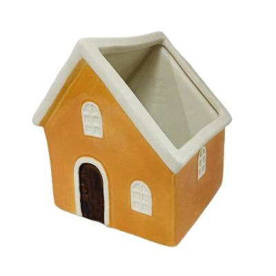 China Decorative Bird Feeder Garden Bird Bowl Shaped Wholesale Home Garden Decoration Plant Decor House For Ceramic Feeders for sale