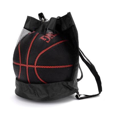 China With USB Polyester Drawstring Gym Bag Outdoor Sports Backpacks Waterproof Bag Basketball Backpack Travel Backpacks For Men for sale