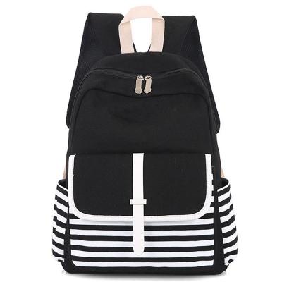 China No Fashion Leisure Canvas High Quality Wholesale School Backpacks For Teenager for sale