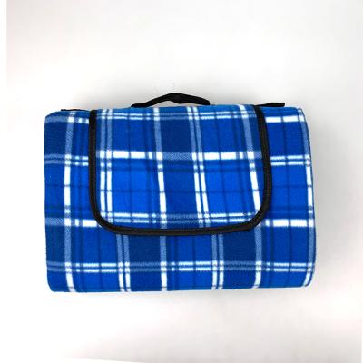 China Unique Design Eco-friendly Hot Sale Fashion Fleece Customized Fleece Face Picnic Blanket Portable Face Picnic Blanket for sale