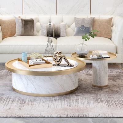 China Lei C1024 modern marble coffee table set for sale