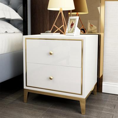 China LeiC1801 Modern Modern Night Stand Side Table With Drawer For Living Bedroom Furniture for sale