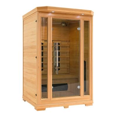 China Computer control panel indoor portable infrared sauna room salt room ozone sauna national price 1 for sale