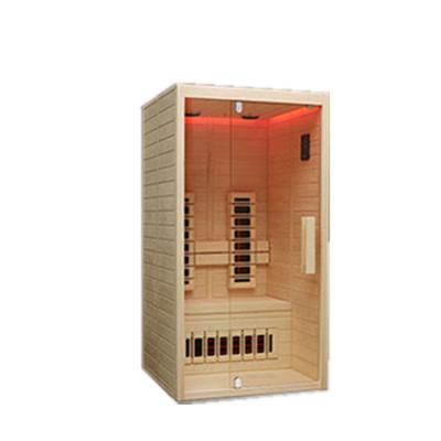 China Computer Control Panel Factory Direct Newest 2021 Infrared 2 Person Sauna Room for sale