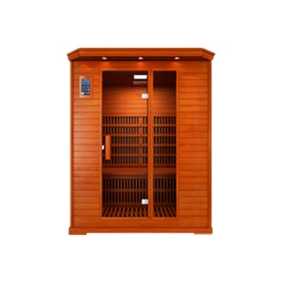 China Computer Control Panel Durable Using Low Price 3 Person Full Body Sauna Rooms For Sale for sale