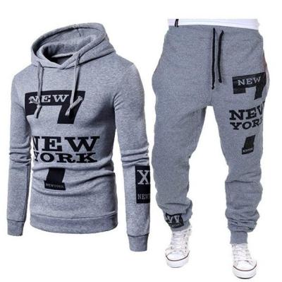 China Fashionable Design Outdoor Sport Men Sportswear Tracksuit 2 Piece Set Hoodie Sets for Men for sale