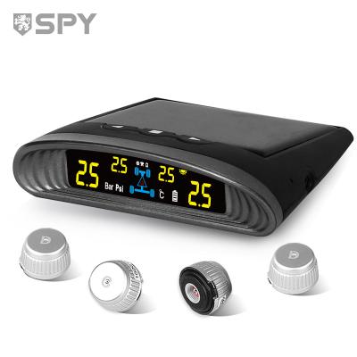 China Safe Driving Car Tire Pressure Monitoring System Solar Power Car TPMS for sale