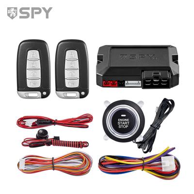 China Universal Push Button Start Stop SPY Car Starer One Way Push Button Engine Start Stop Remote Control Keyless Entry PKE for sale