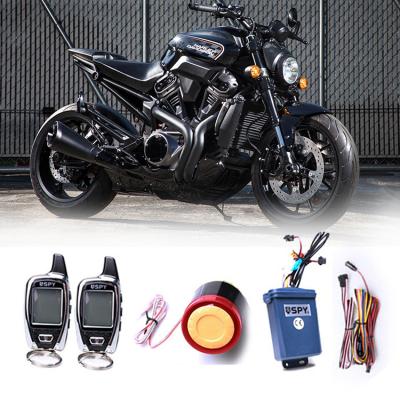 China Universal Electric Motor Start SPY Security Radio 2 Way Radio Anti Theft Motorcycle Two Way Alarm System for sale