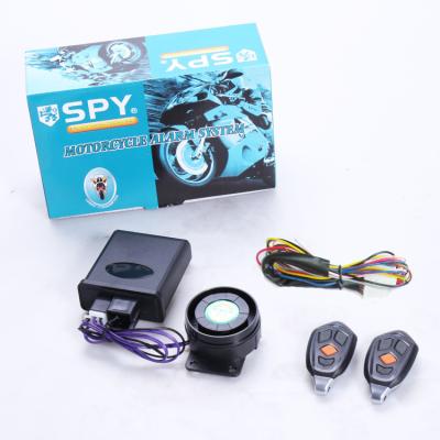 China Motorcycle Remote Start Stop Alarm System SPY 1-Way Engine Anti Theft Security System With Waterproof Remote Control for sale