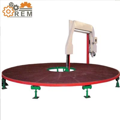 China Manufacturing Plant Horizontal Circle Carousel Sponge Cutting Machine for sale