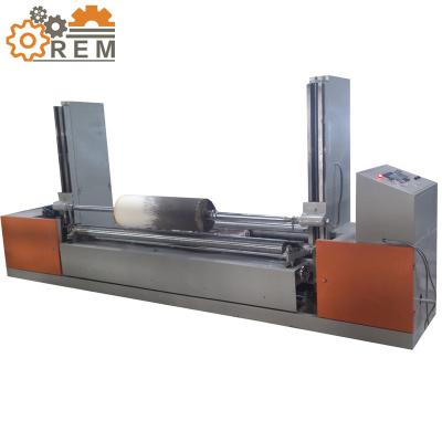 China Manufacturing Plant Round sponge cutting machine carpet underlay Foam Peeling Machinery for sale