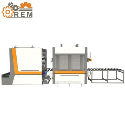 China Machinery & Hardware REM-18RS High efficiency automatic mattress   Compreess rolling machine for sale