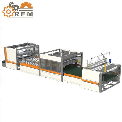 China Matress factory 22REM   Full Automatic Fold Roll Compressor Packing Machine Can Adjust Diameter Of Mattress for sale