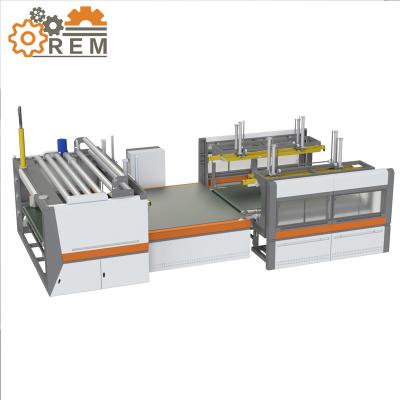 China APPAREL REM-51Automatic Foam Mattress Packing Machine,Plastic Film Mattress Packing Machine for sale