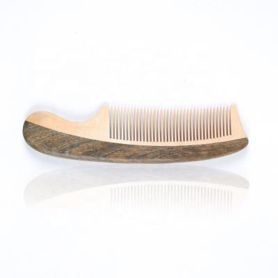 China Wholesale Price Mini Hair Comb Hair Beauty Care+beard Eco-friendly Fashion Design Sandalwood Appearance Baby Kids Green Care for sale