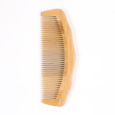 China 100% Free Sample Naturally Eco-Friendly Biodegradable Bamboo Comb 7 Inch Eco-Friendly Hair Comb for sale