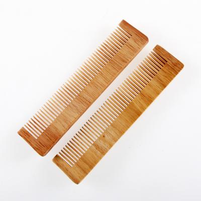 China Wholesale Custom Made Natural Bamboo Hotel Hair Wood Disposable Biodegradable Comb Naturally Eco-Friendly for sale