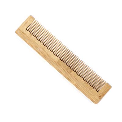 China Wholesale Naturally Eco-friendly Travel Natural Bamboo Hair Straightener Hot-selling Wooden Comb for sale