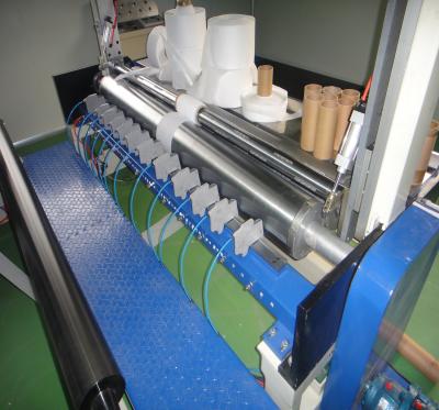 China High Speed ​​Automatic Nonwoven Fabric Slitter And Nonwoven Sheeter Slitter Manufacturer à venda