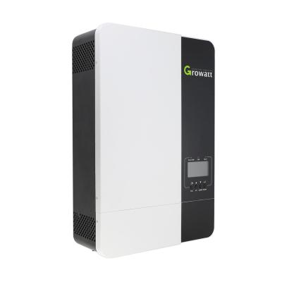 China Support with or without Battery Growatt 5KW 5KVA SPF 5000W 3500W 60A 80A Off-Grid Solar Panel Inverter Pure Sine Wave Solar Inverter for sale