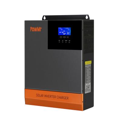 China NC PowMr 3.5kw 48V 80A MPPT Solar Charge Controller Pure Sine Wave Inverter IP 20 Power Hybrid Solar Charge Inverter for sale