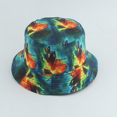 China Wholesale New Coming Image 2021 Shark Printing Reversible Hat Shark Hat for sale