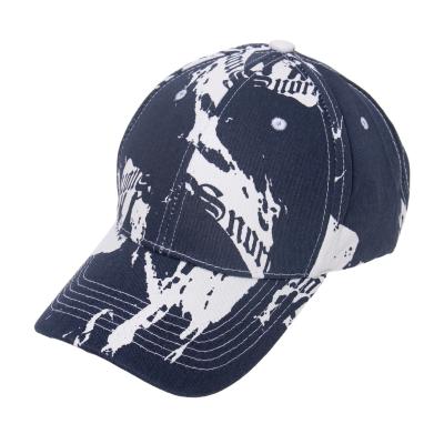 China New Coming COMMON 2021 Summer Style Link Dyed Graffiti Baseball Hat for sale